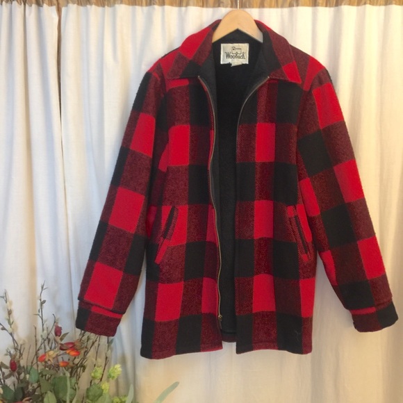 woolrich buffalo plaid jacket